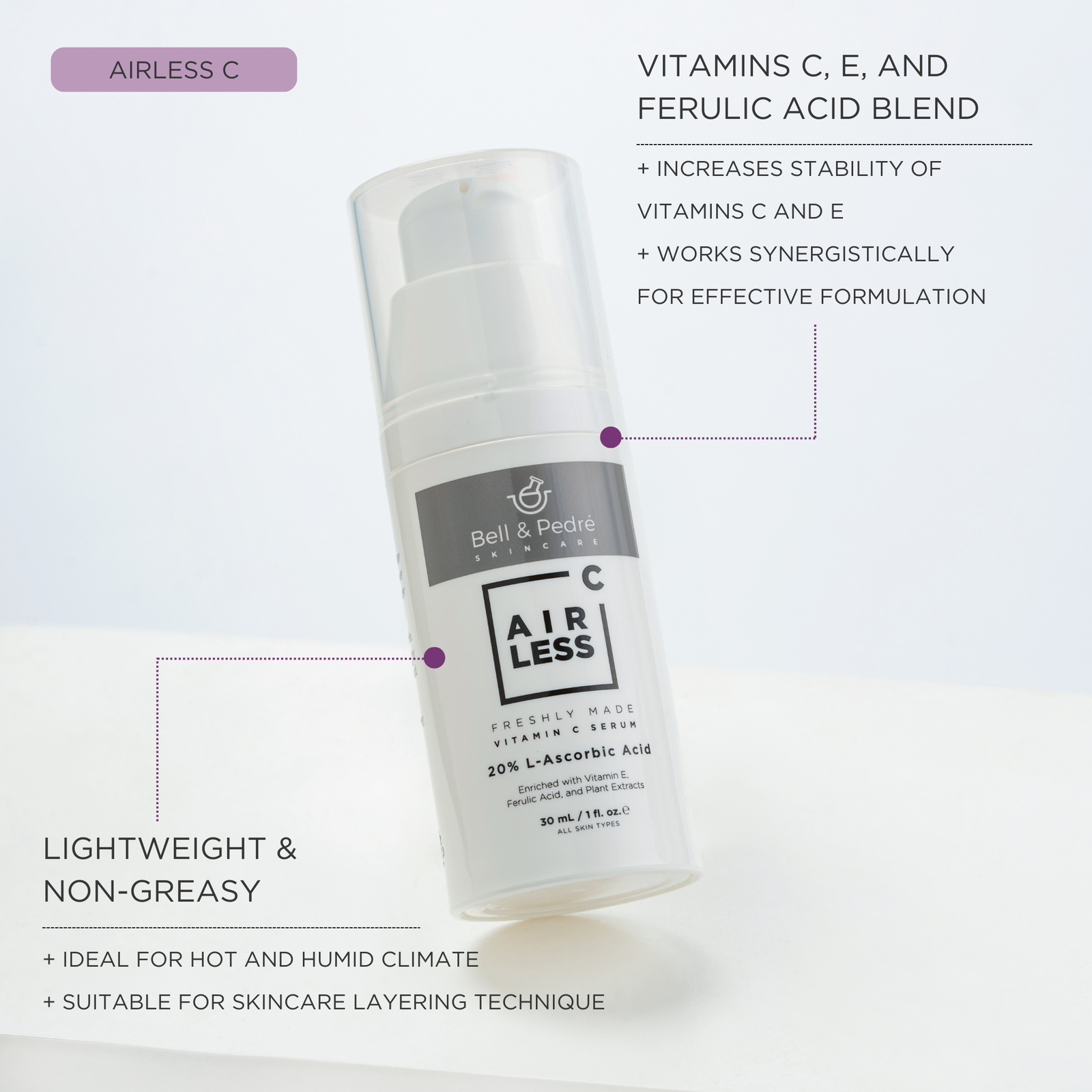 Airless C - Bell and Pedre Skincare
