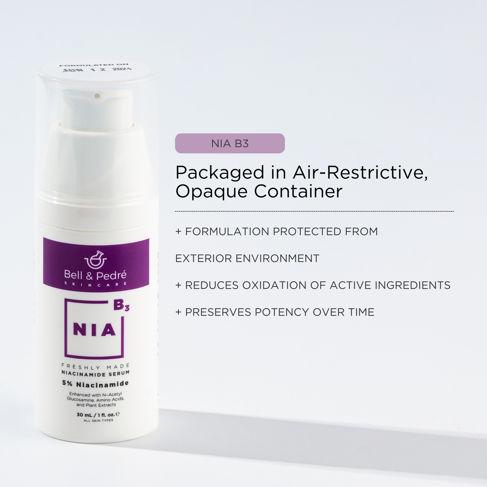 Nia B3 - Bell and Pedre Skincare