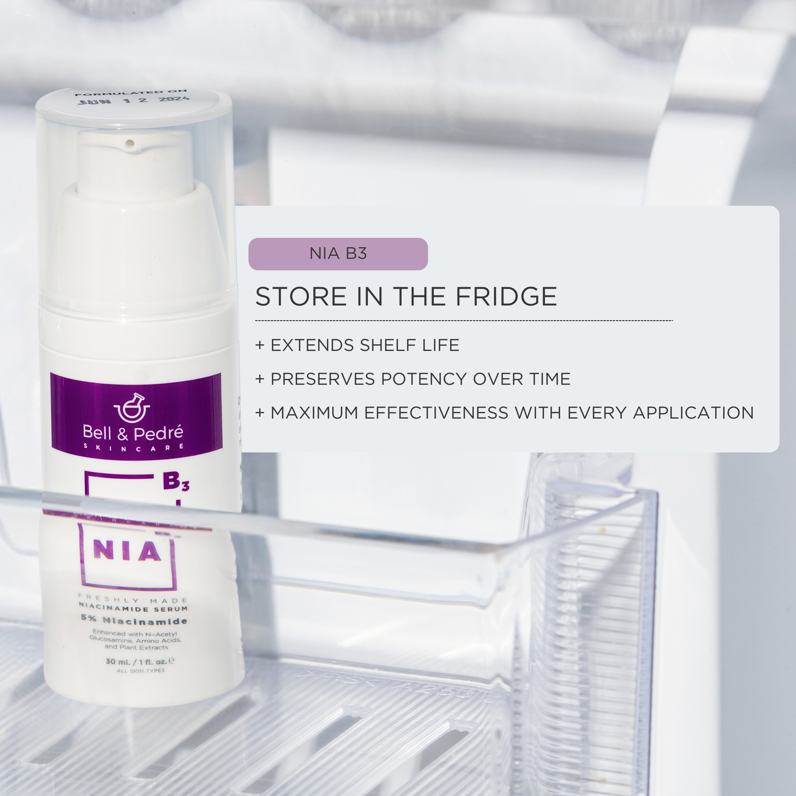 Nia B3 - Bell and Pedre Skincare